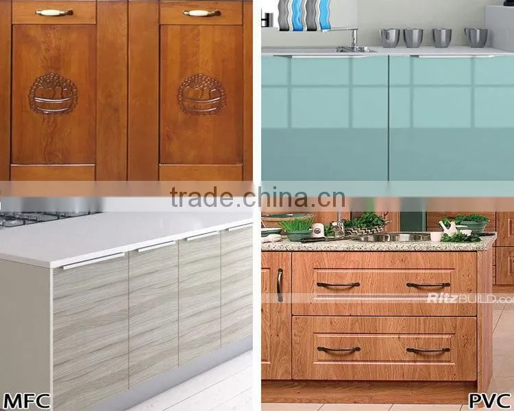 Factory Direct Sale Moisturproof Kitchen Cupboard/kitchen cabinets for project use