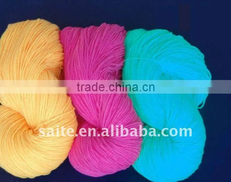 100% Acrylic Yarn white HB on cone
