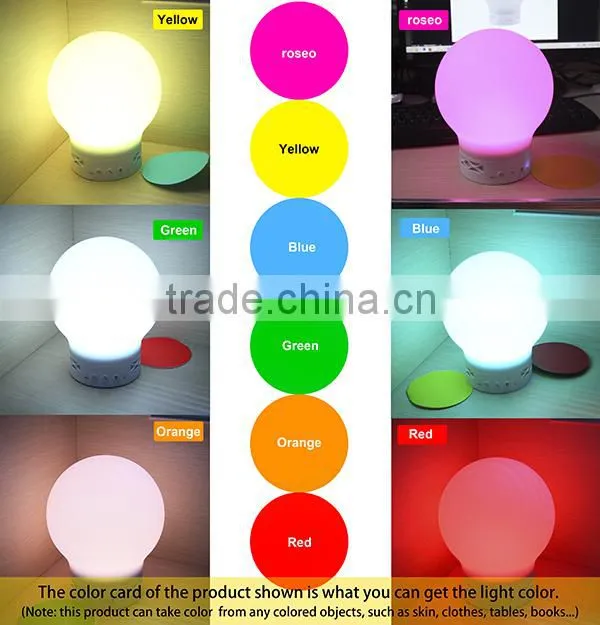 2015 best selling Smart tiger color up music lamp,