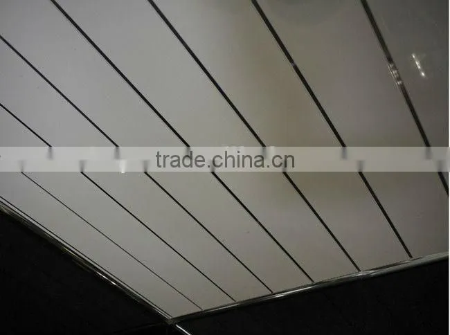 Transferring film plastic panels for wall & ceiling