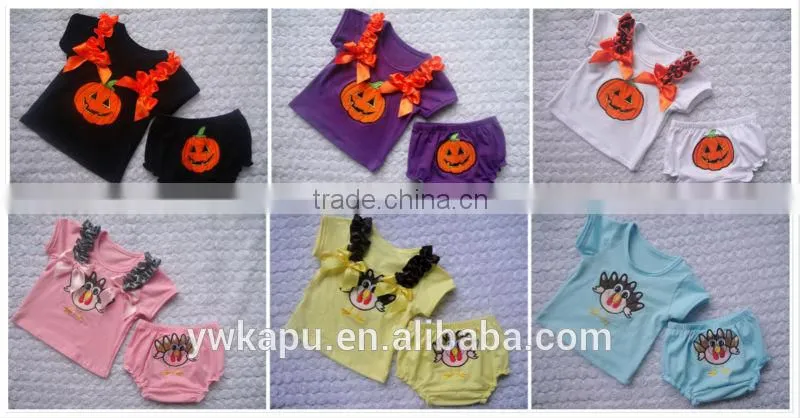 Hot sale halloween cotton clothes for baby