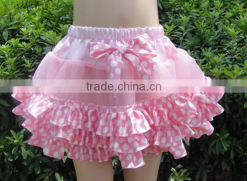 Hot sale cute children wear minu tutu skirt, boutique design baby girl summer wear tutu mini pettiskirt for sale