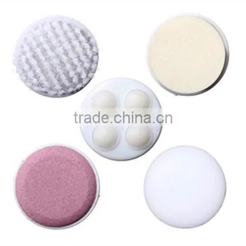 5 In 1 Face Massager Rotating Electric Facial Cleansing Brush
