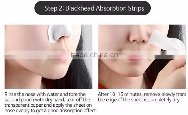 3 Steps BlackHead Cleansing Mask Black Head Removal Best Suction Blackhead