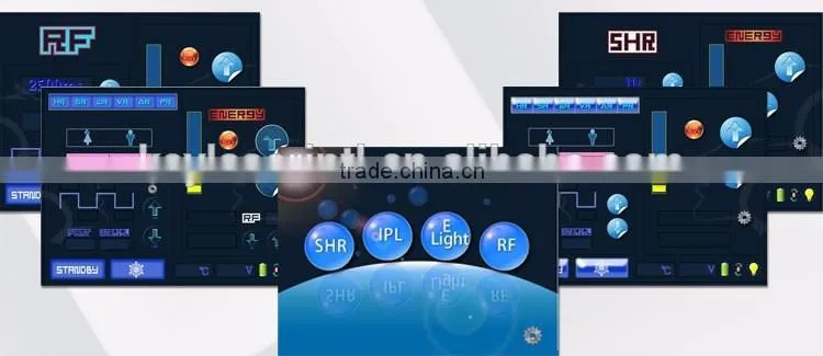 real sapphire crystal shr ipl face treatment home use beauty equipment