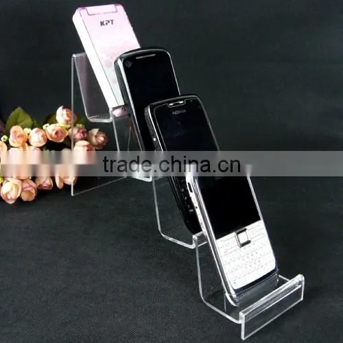 Wholesale Alibaba manufacture handmade acrylic mobile phone display stand holders support