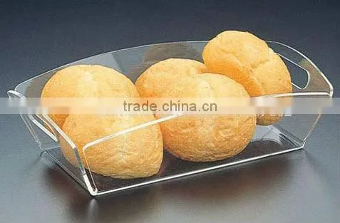 5 tiers acrylic pastry display/ transparent acrylic shelf tray/ clear acrylic tiered tray