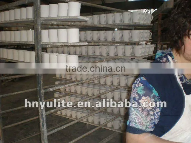 Hot porcelain plate