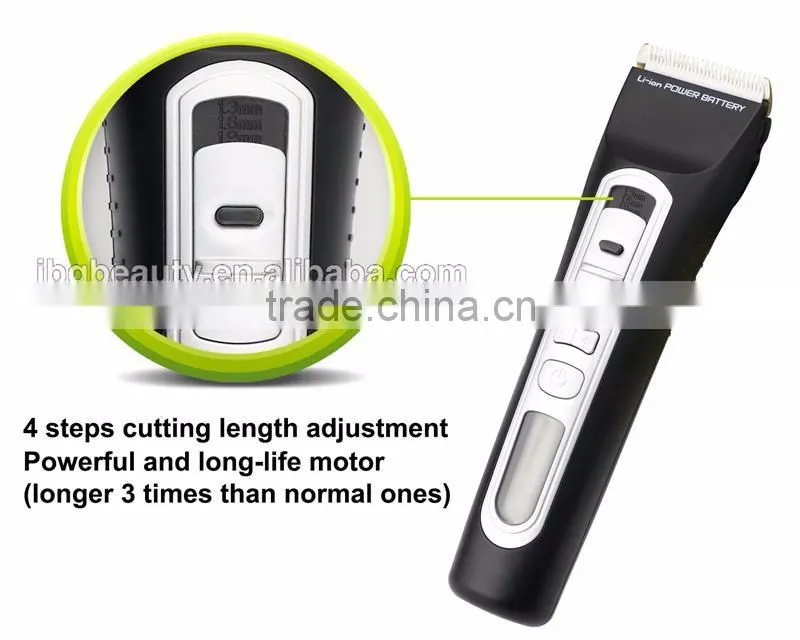 Cordless Electric Hair Clipper and Beard Trimmer Rechargeable for Men
