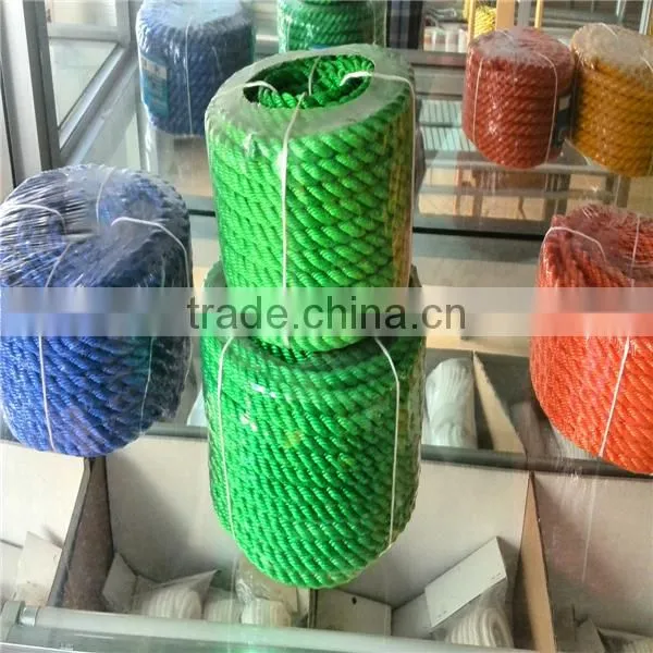 Red yellow blue colorful pp pe rope