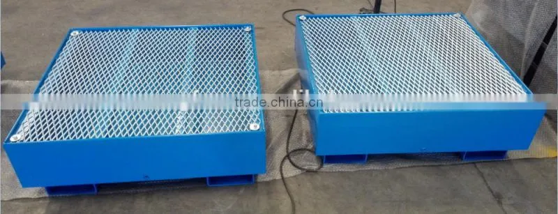 oil spill bin oil collection bin oil stroage cage
