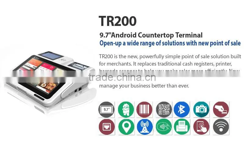 4G mobile android tablet pos