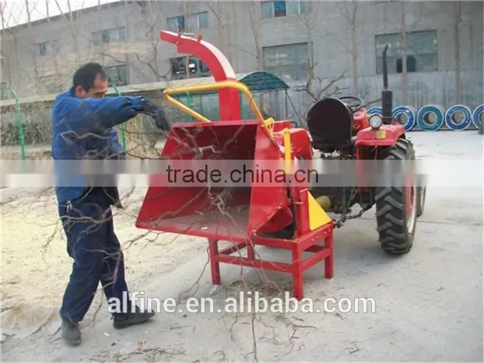 Factory directly sale high efficiency diesel wood chipper shredder
