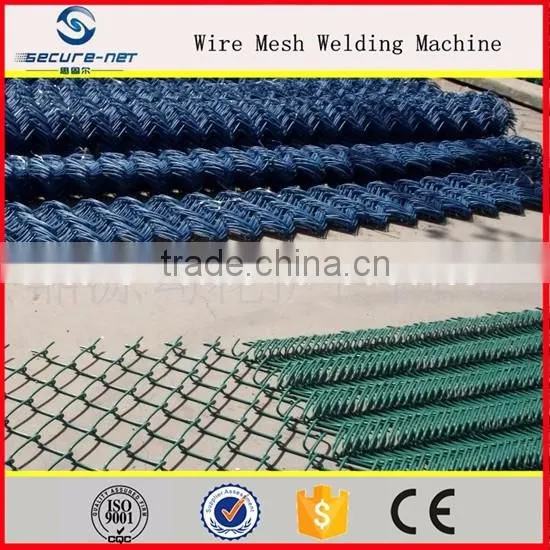 Fully automatic diamond woven wire mesh machine professional manufacture
