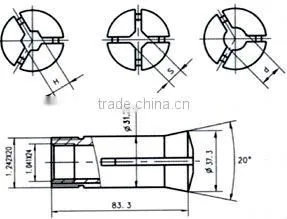 5C Round Collets