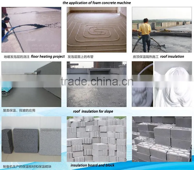 LD-30 Foam concrete mixer with the foam generator Best Selling Foam Concrete Machine
