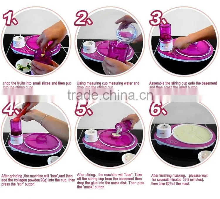 creative pure natural fruit and vegatble juice face mask machine Chinese Manufacture