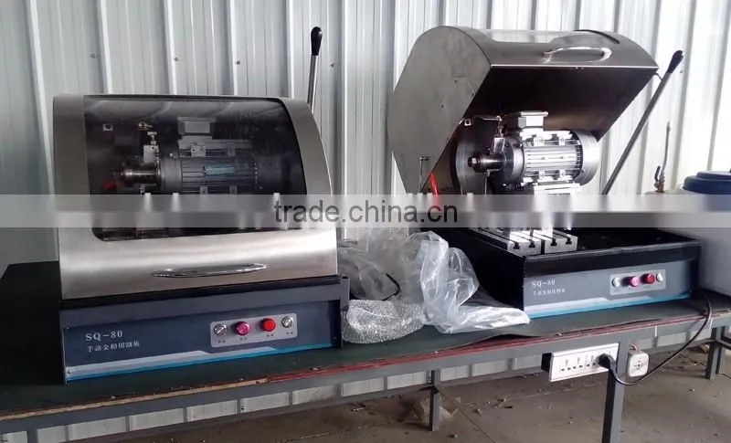 SQ-80 Hand-powered metallographic specimen cutting machine