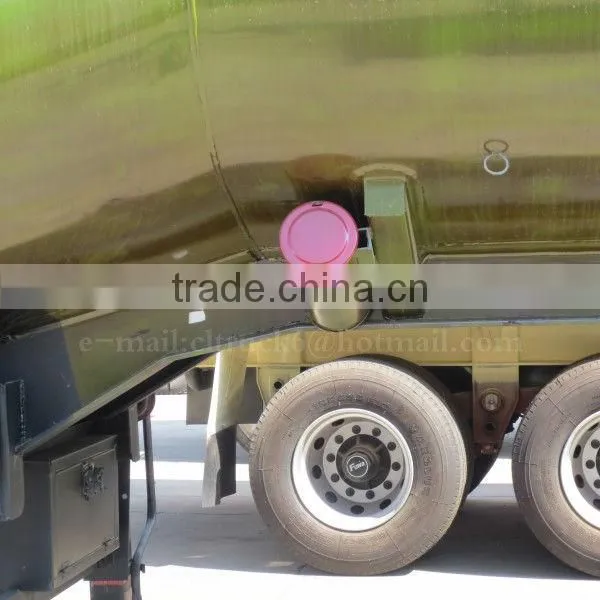 3 Axles Corrosive Material Tank Transport Semi trailer 30m3