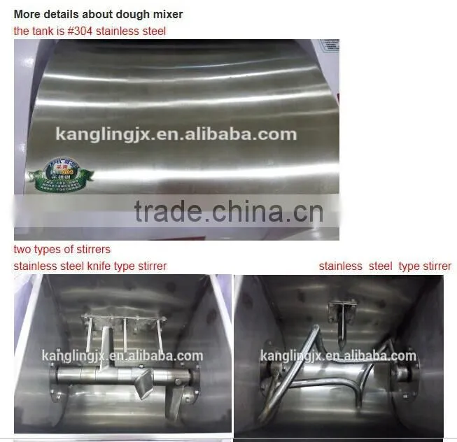 KH-25 Stainless steel intelligent control dough mixer