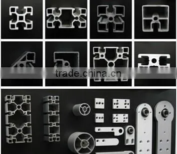 Custom designed profiles for industrial applications