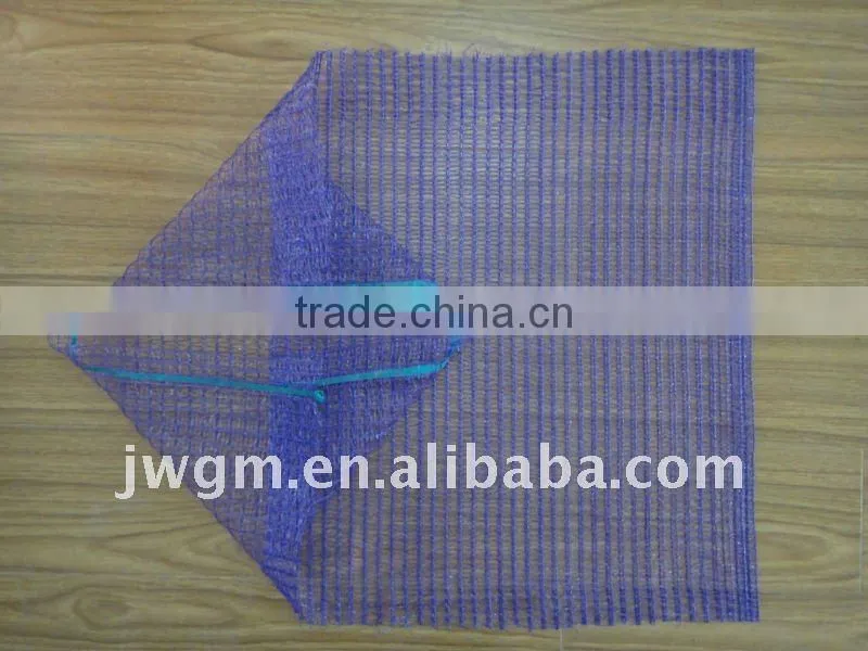 50x80cm purple PE raschel bag