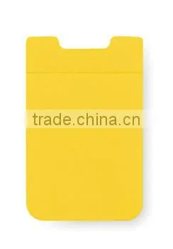 multipurpose silicone pouch sticker on phone pouch
