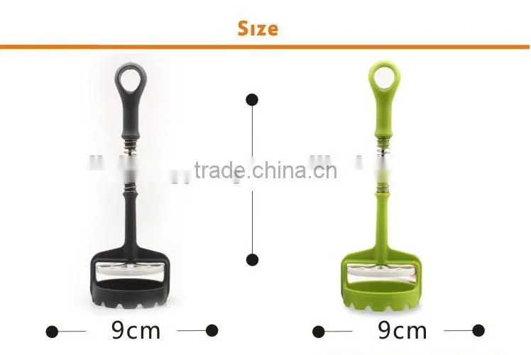 multi-function Kitchen gadgets plastic manual Potato Ricer