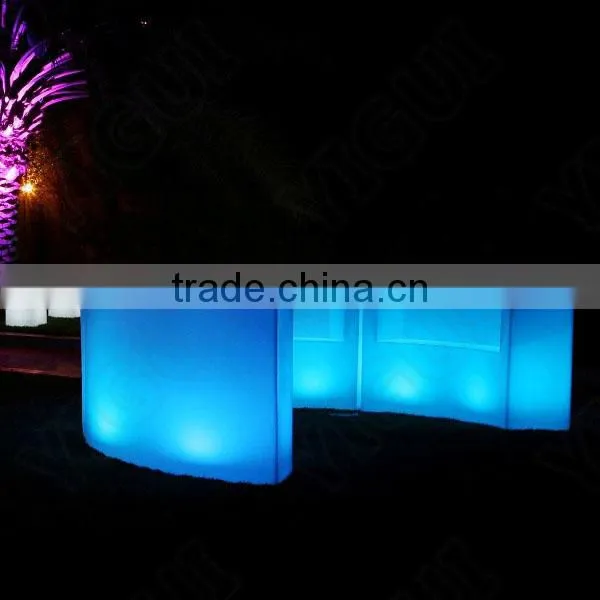 colourful illuminated table lamp for home/ led home party table lamp for garden