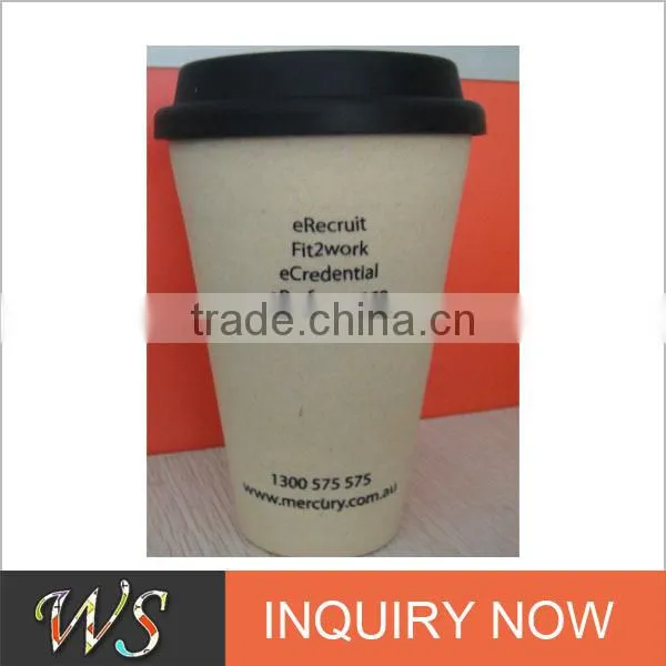 Eco Bamboo Fiber Reusable Teacups