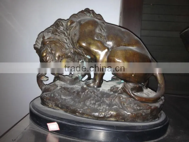 Casting Brass Bronze Bear Statue Sculpture