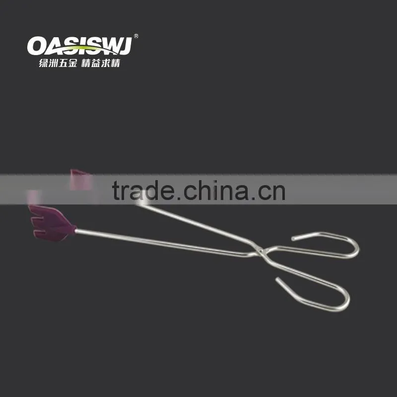 kitchenware silicone tong,cooking food tong