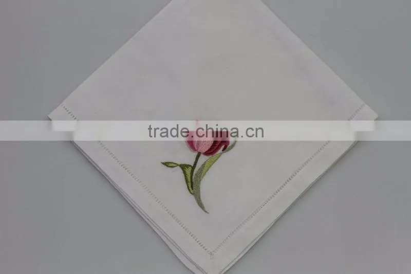 Luxury table napkins with various patterns, made of 100% cotton, set of 6
