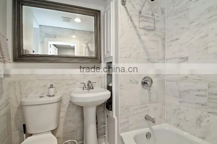 Most popular house design natural stone natural white marble tile