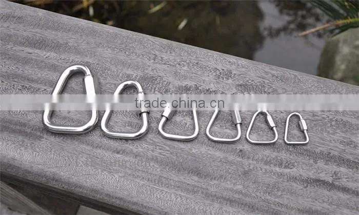 Hot sale triangle carabiner bulk, clambing carabiner