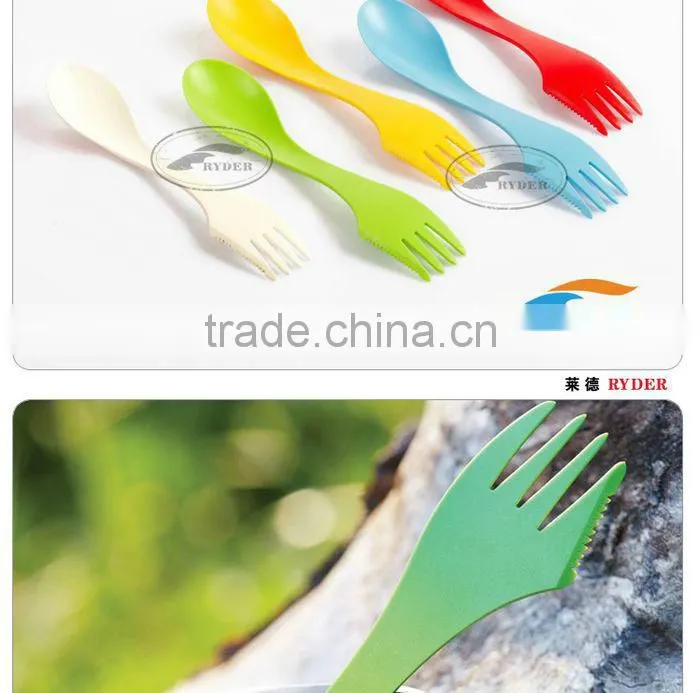 ABS Camping Fork and Spoon
