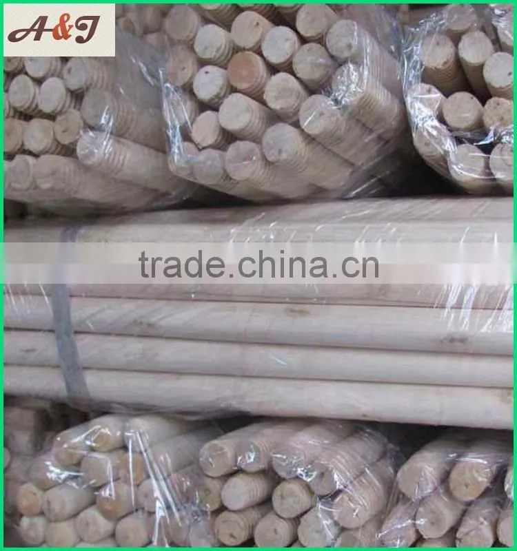 TOP QUALITY natural wooden broom handle ,wooden shovel handle, stick wood