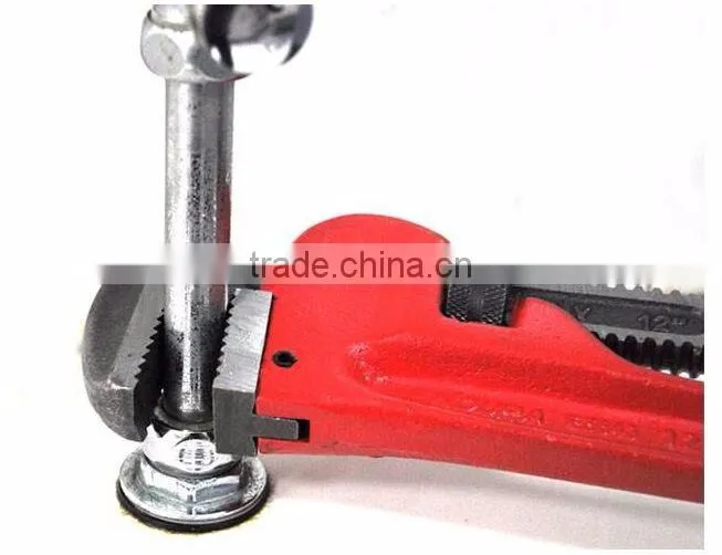36 inch straight heavy duty american type style pipe wrench monkey adjustable plumbing spanner clamp