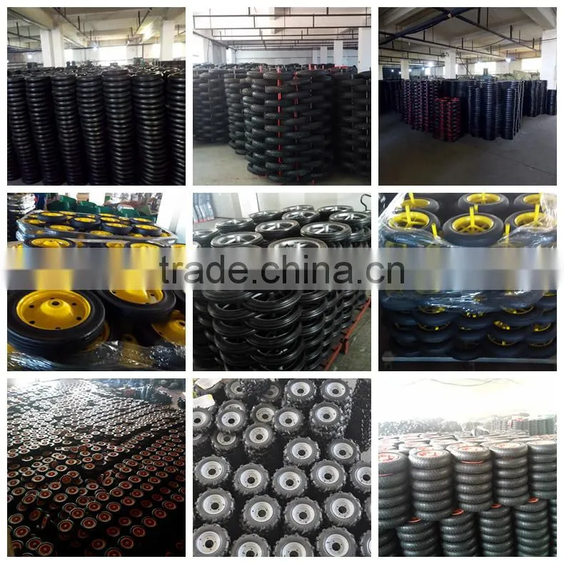 Plastic rim trolley wheel 260x85