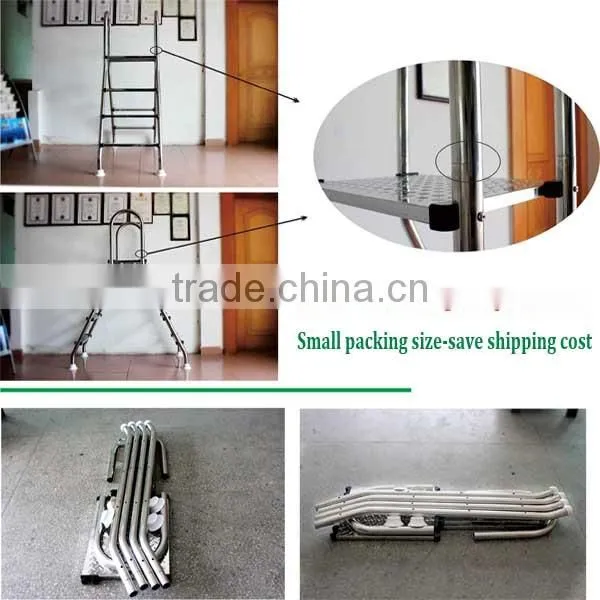factory make 2016 new style high quality swimming pool step ladder