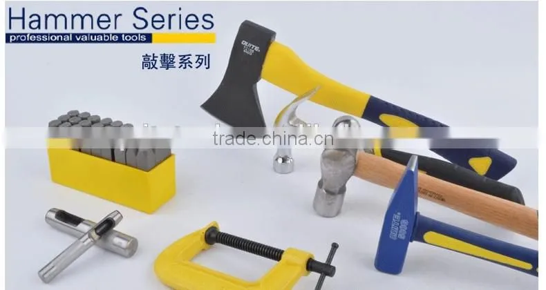 Linyi quite brand fiber handle 0.5kg claw hammer