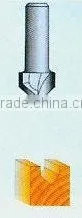 tungsten carbide tipped router bit for wood-90 v type slotting cutter(0762)- Carol
