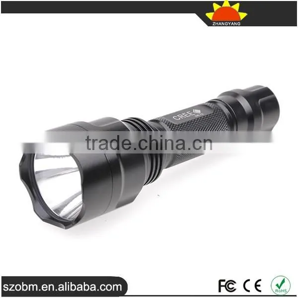 High Quality C8 XM-L T6 LED Tactical Led Flashlight Torch with 3 Mode
