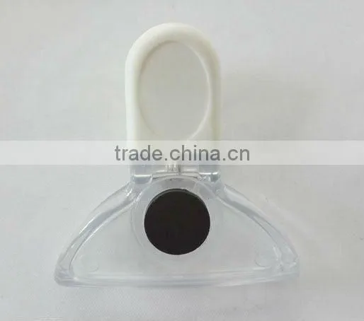 2 pcs one set ABS+TPR+black magnetic cutting food clip