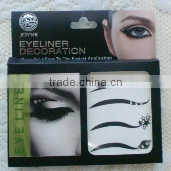 Joyme 3D Eyeliner Sticker Eyeshadow Temporary Tattoo