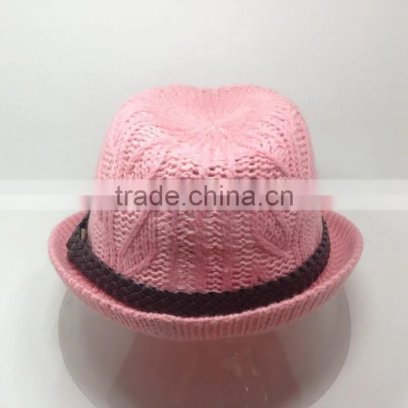 Hair Accessories Knitted Ladies Hat And Knit Hat