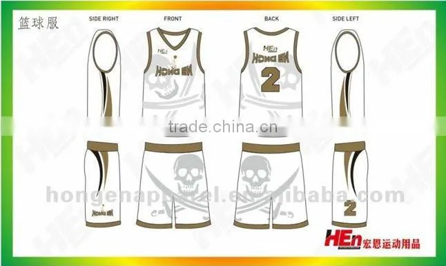 2014 custom design full subliamtion basketball unifrom