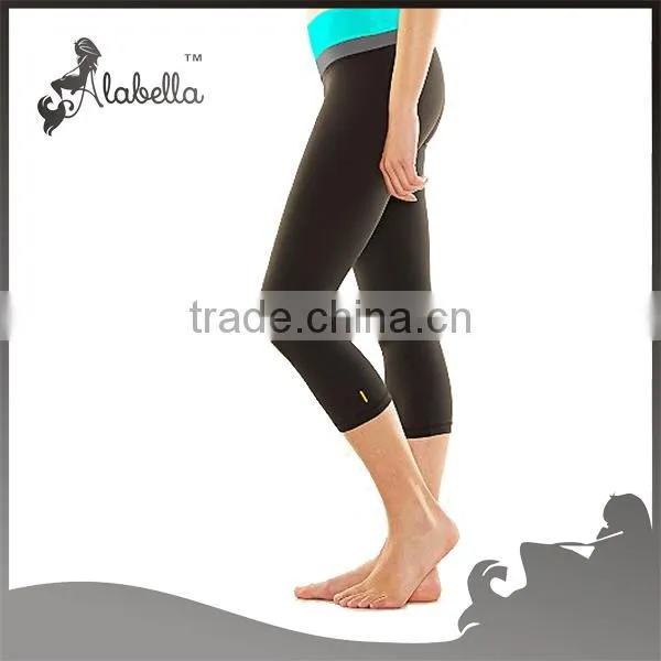 Sport wear yoga capri pants capri suits