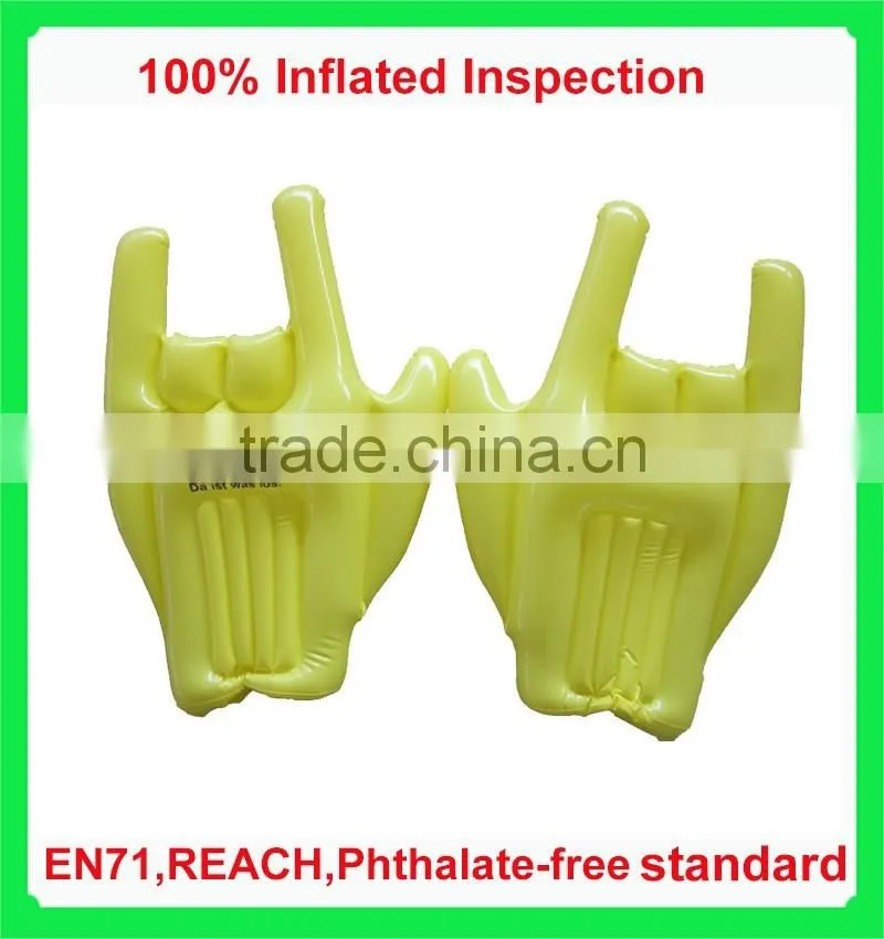 best promotions inflatable pvc hand