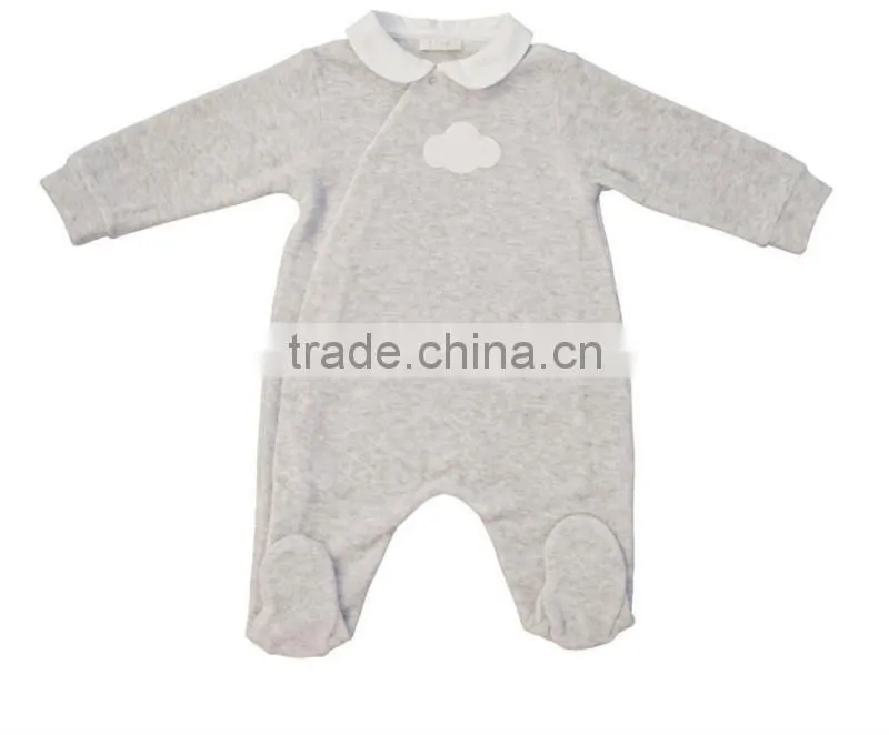 angel kids baby rompers cotton baby girl collar jumpsuit